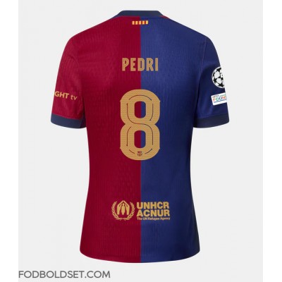 Barcelona Pedri Gonzalez #8 Hjemmebanetrøje 2024-25 Kortærmet Barcelona Pedri Gonzalez #8 Hjemmebanetrøje 2024-25 Kortærmet